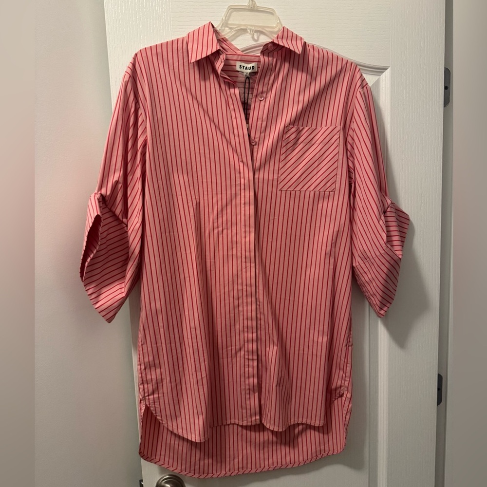 NWT STAUD Nico Dress (S) - Picture 4 of 6